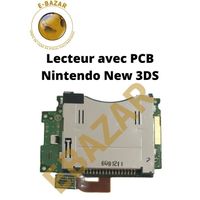 Lecteur Slot 1 EBAZAR compatible Nintendo New 3DS - Gris - Garantie 2 ans - Cartouche de jeu PCR incluse