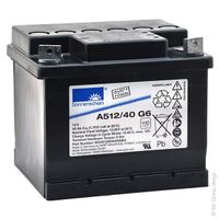 Batterie plomb etanche gel A512/40 G6 12V 40Ah
