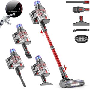 Aspirateur Balai Sans Fil V9Pro,30Kpa Aspirateur Sans Fil Puissant,45 - 12