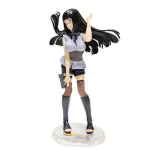 FIGURINE - PERSONNAGE Figurine d'anime Naruto Hyuga Hinata PVC figurine d'action modèle de personnage Statue à collectionner jouets bureau Anime cadeau