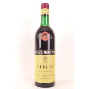 VIN ROUGE tenuta s-margherita merlot rouge 1965 - venitie It