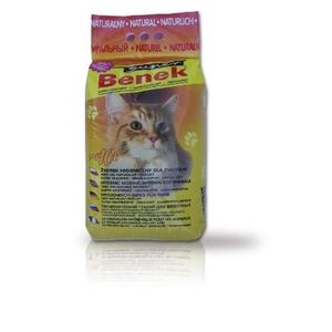 BAC À LITIÈRE Litière naturelle pour chat - SUPER BENEK - 10L - Couleur principale: Noir