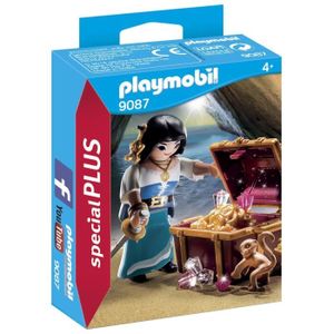 FIGURINE - PERSONNAGE Figurine Playmobil Special Plus - Flibustière avec