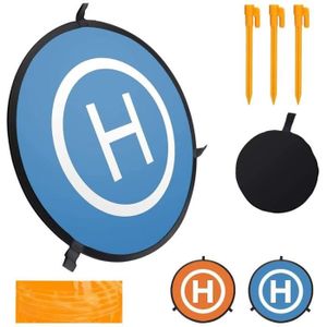 75CM/30'' RC Hélicoptère Piste Pliable étanche d'atterrissage pour RC Drones Hubschrauber PVB Drohnen CYH Drone Landing Pad DJI Mavic Pro Phantom 2/3/4 Pro Antel Robotic 
