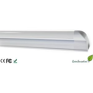 TUBE LUMINEUX Kit Tube Néon T5 sur support aluminium 60cm écl...