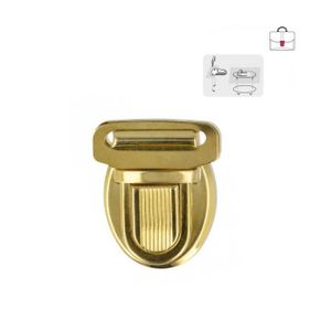 GIRAFEDA 14 Pcs Attache Cartable à Placage Fermoir Cartable Rétro Fermoir Sac Fermoir Sac à Main Métallique Fermoir Porte Monnaie Boucle Sac à Main Fermoir Pression pour Sac Porte Monnaie Portefeuille