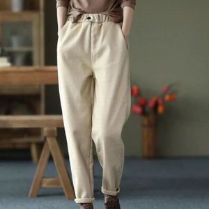 Pantalon femme hiver taille elastique Cdiscount