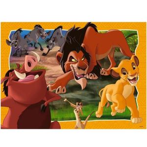 PUZZLE Puzzle 200 p XXL Hakuna Matata - Disney Le Roi Lion-Dès 8 ans Ravensburger