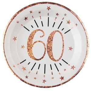 24 Invites Pailles En Papier Et Serviettes Pour Decoration Happy Birthday Fille Femme Rorchio 1pcs Vaisselle Jetable Anniversaire Or Rose Gobelets Et Assiettes Jetables Anniversaire Rose Gold Vaisselle Et Arts De La