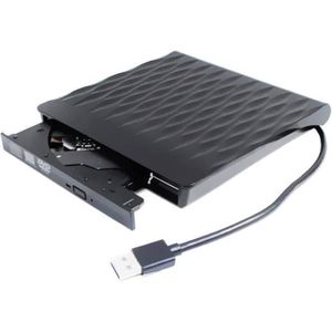 15€ sur Lecteur/Graveur CD-DVD-RW USB pour PC ASUS VivoBook Branchement  Portable Externe (ARGENT) - Lecteur de carte - Achat & prix