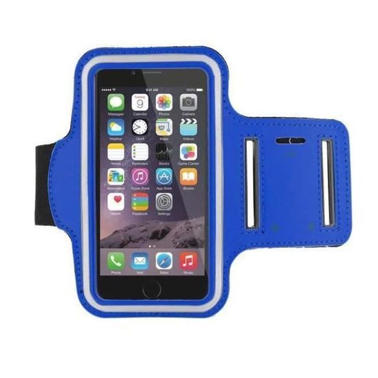 Brassard De Sport Pour Xiaomi Redmi 13 5G/4G - Avec Poche Pour Clés - Réglable 22-40 Cm - Réflecteurs