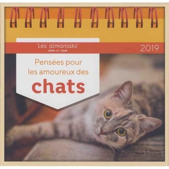 Pensees Pour Les Amoureux Des Chats Edition 19 Cdiscount Beaux Arts Et Loisirs Creatifs