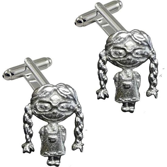 Boutons De Manchette Paire Moutons - Bijoux Occasion - Référence 82-32