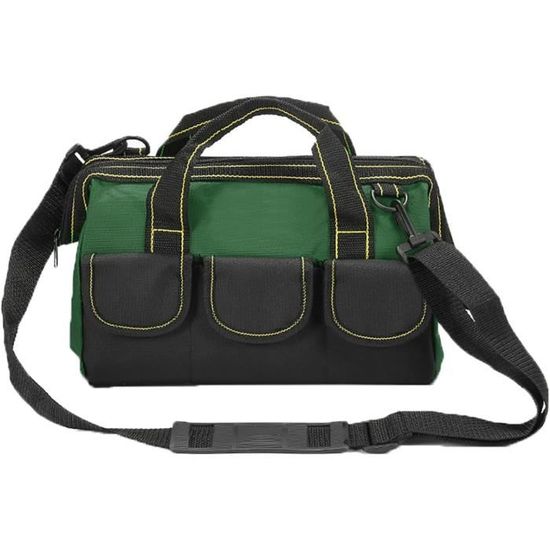 Gilet à Outils Pour électricien/charpentier - Tissu Oxford, Dimensions 65x64 Cm, Nombreuses Poches, Pratique Pour Chantier Et Bricolage