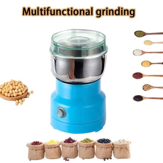 220V électrique Smash Machine multifonctionnel moulin café poivre et sel moulin écrou épice rectifieuse accessoires de cuisine