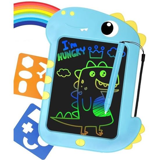 Ardoise Magique Pour Enfants Avec Pied Pliant - 4 Couleurs, Tampons Inclus, Dès 3 Ans