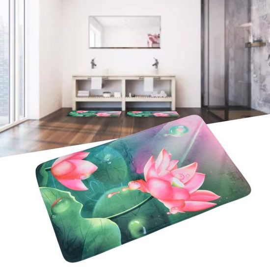 Petit Tapis Turc Rouge, 35x16 Pouces (env. 90x40cm), Primitif, Pour Salle De Bain Ou Entrée