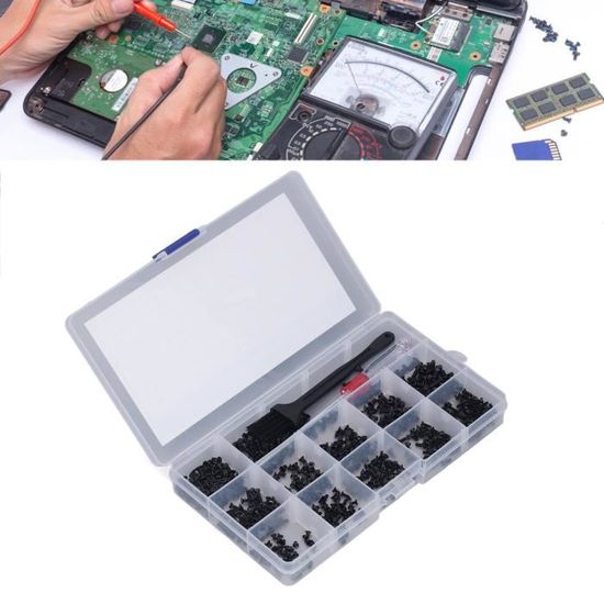380 Pièces Kit De Vis D'Ordinateur, Vis D'espacement #6-32 Mâle Vers M3 Femelle Pour Disque Dur Boitier Carte Mere Pc Ventilateur Cd Rom Vis De R 98529614
