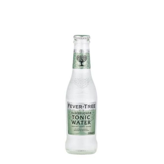 FEVERTREE Elderflower Tonic Water 6 x 4 x 200ml Soda Angleterre