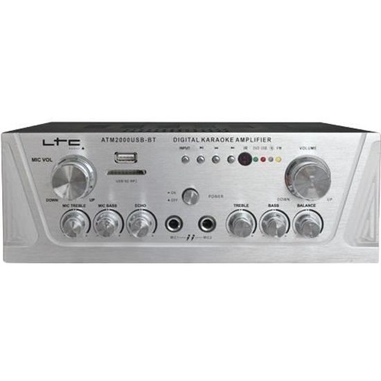 Ampli Karaoké LTC Audio MFA-1200 2x50W – Stéréo D'occasion, Fonctionnel
