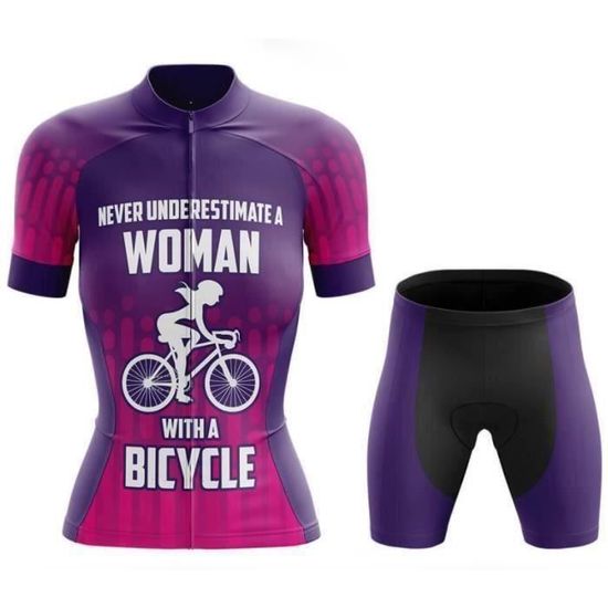 Ensemble Maillot + Cuissard Enfant LSERVER – Respirant, Poches, Réfléchissant – Vélo Garçon/Fille