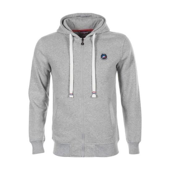 Sweat à capuche homme CANDORE - PEAK MOUNTAIN - Gris - Kiabi - 60.90