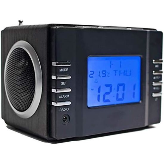 Boombox portable - CD/CD-R - USB - Radio FM - Entrée AUX-IN - Prise casque - Radio enfants