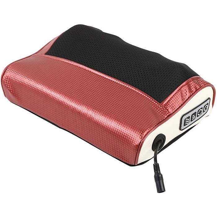 Coussin De Massage Shiatsu Pour Cou Avec Fonction Chauffante - Dimensions 31x31x18 Cm - Neuf
