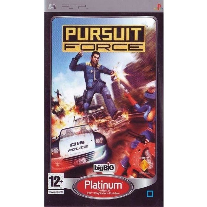 PURSUIT FORCE PLATINUM / JEU CONSOLE PSP