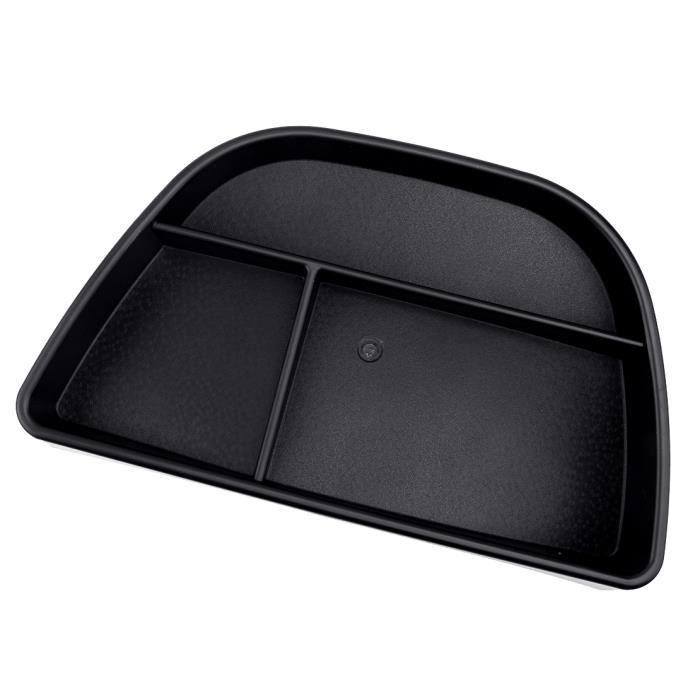 Plateau de support de boîte de rangement de tableau de bord de console de voiture