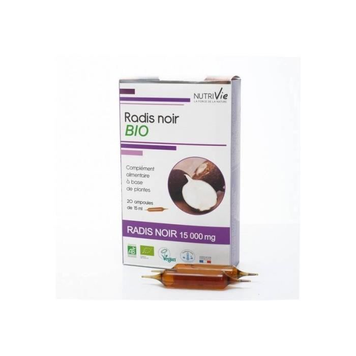RADIS NOIR BIO 20 AMPS