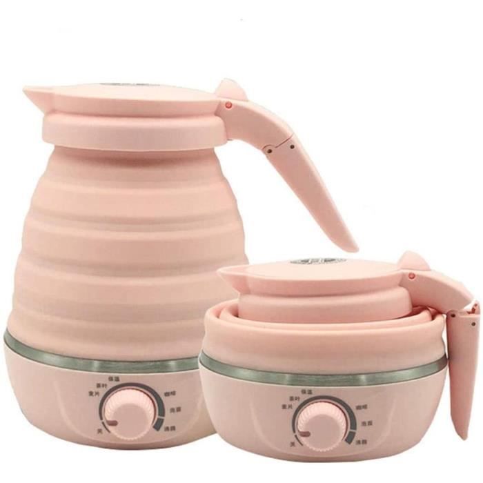 Bouilloire électrique Voyage bouilloire électrique portable bouilloire pliant bouilloire Ménage-Rose SKYJIE