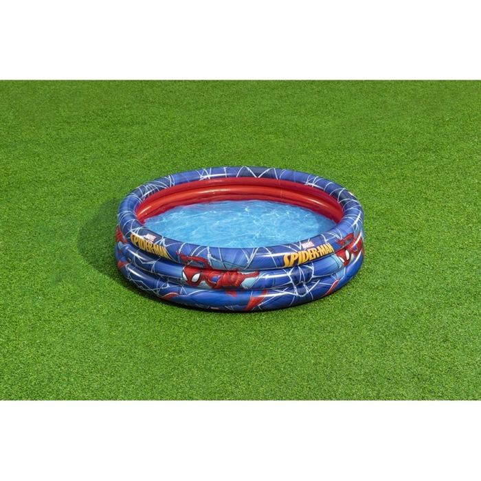 Piscine Gonflable pour Enfants Bestway Spider Man 122x30 cm Plus de 2 Ans