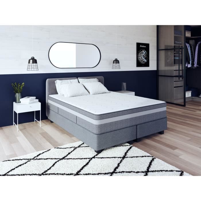 SERNIK Matelas 180x200 cm - 1500 Ressorts ensachés - 28 cm - AERO CLIM