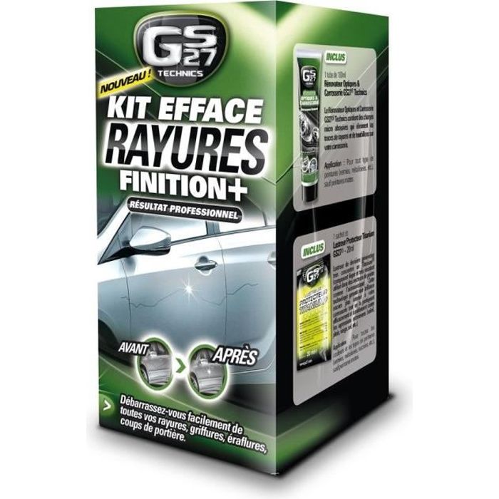 GS27 Kit Efface Rayures Finition+ - 8 pièces