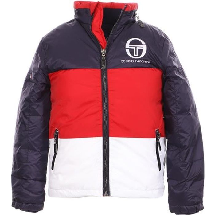 Blouson Rouge/Marine Garçon Sergio Tacchini