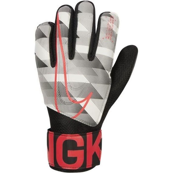 Gants Gardien Nike Match Noir/Blanc Junior 54 % Polyester / 25 % Latex / 16 % EVA / 5 % Nylon