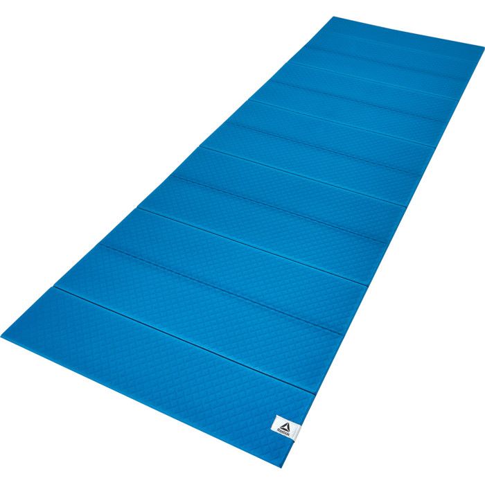 Reebok tapis de yoga pliable 6mm bleu