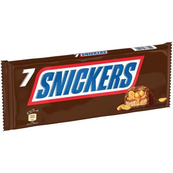 SNICKERS - 350G - Lot De 3