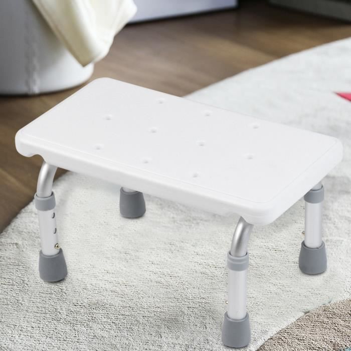 Tbest chaise de douche Chaise de siège de douche antidérapante domestique tabouret de bain accessoire de salle de bain pour femme