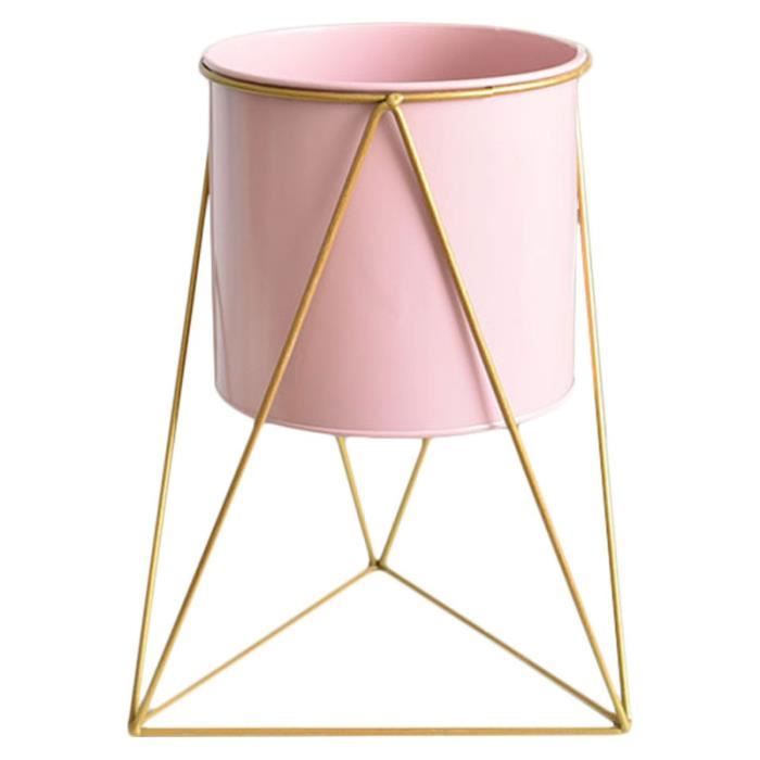1 PC grande taille pot de fleurs créatif support de fer Art plantes Pot Style nordique de rétro de GARDENER - FLOWER BIN