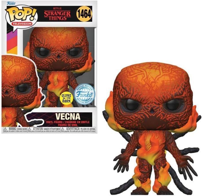 FUNKO POP! Vecna with Flames Glow Neuf