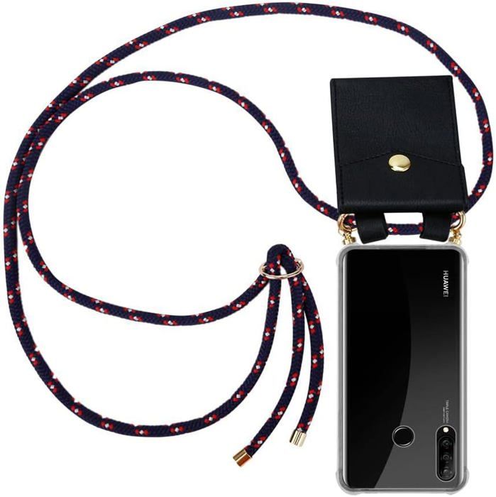 Étui Avec Cordon Pour Huawei P30 Lite – Coque Transparente Et Pratique