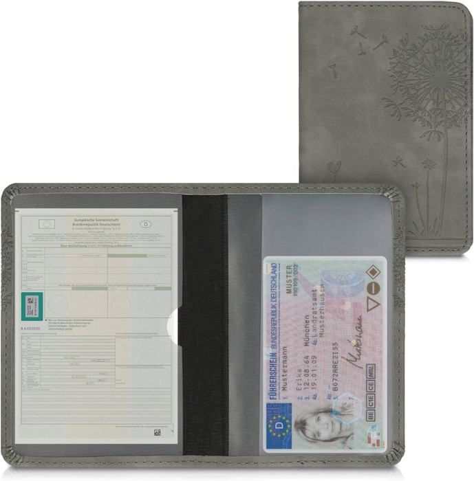 Pochette Passeport Simili Cuir Marron - Protection Esthétique, Marque EasylaVie, Neuve