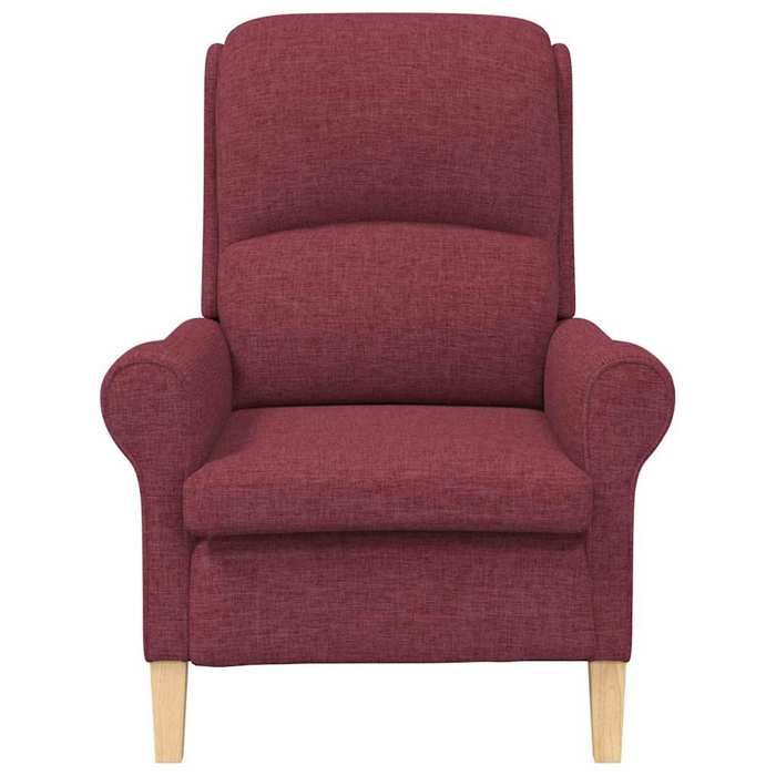 TOP 2026 Chaise Relax - 1 place Fauteuil - Rouge bordeaux 76x94x102 cm Tissu Sharpa FF5047 TOP 2026 Chaise Relax - 1 place Fauteuil - Rouge bordeaux 76x94x102 cm Tissu Sharpa FF5047