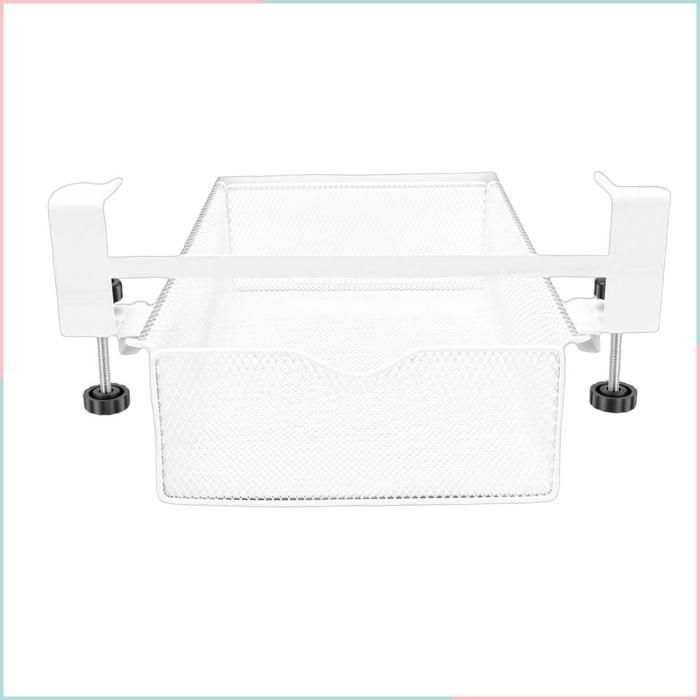 Cocosity Tiroir sous le bureau Organisateur De Tiroir Sous Bureau Tiroir Coulissant Sans meuble boite Petit Sans Grille