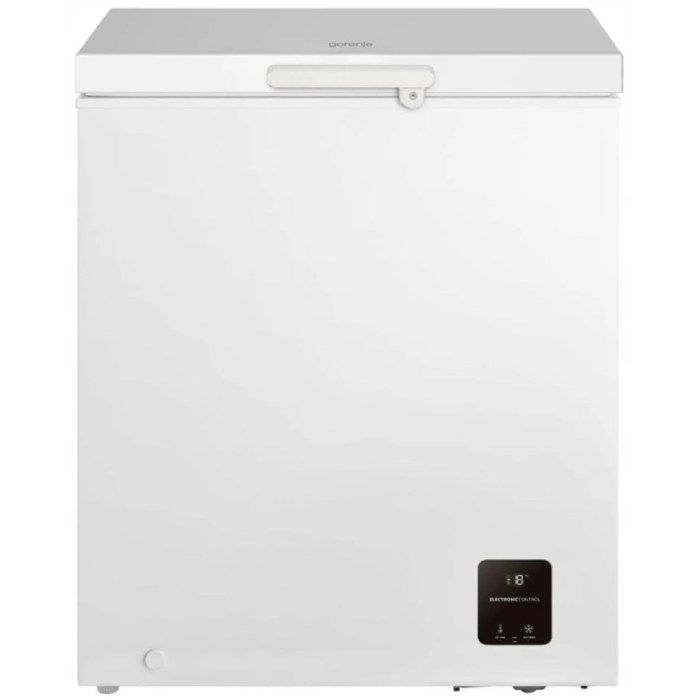 Congélateur bahut - Gorenje - 142 l - Congélation rapide - Autonome - Blanc - Fermeture à clé - Durée de stockage 24 h - Gorenje