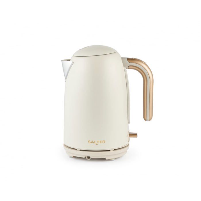 Bouilloire - SALTER - EK6085OBVDE - Ébullition rapide - Couleur crème - Léger 135 kg