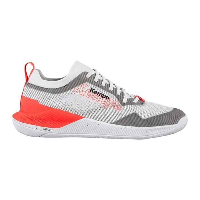 Chaussures indoor Kempa Kourtfly - blanc/noir/rouge fluo Chaussures indoor Kempa Kourtfly - blanc/noir/rouge fluo