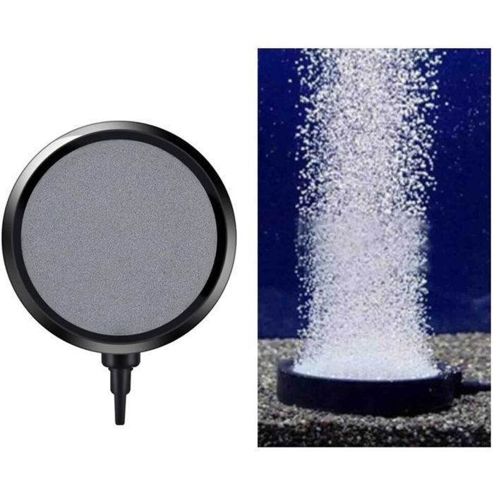 Diffuseur dair pour aquarium – bulleur silencieux avec pierre à air et pompe intégrée